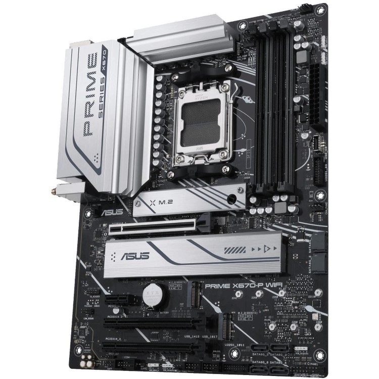 ASUS PRIME X670-P WIFI AMD X670 AM5 Socket ATX Motherboard