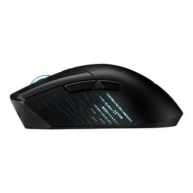 ROG GLADIUS III WIRELESS asymmetrical wireless gaming mouse with tri-mode connectivity (2.4 GHz / Bluetooth® / wired USB 2.0)