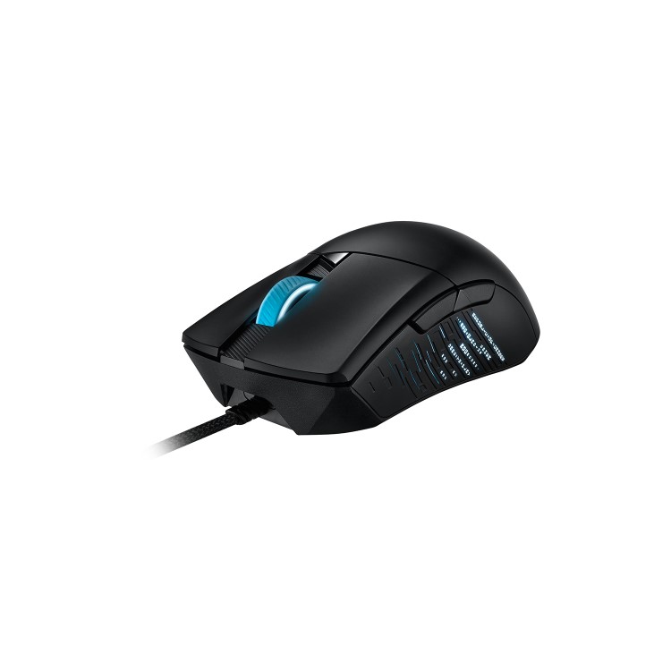 Box Opened Asus ROG Gladius III Optical RGB Wired Gaming Mouse Black