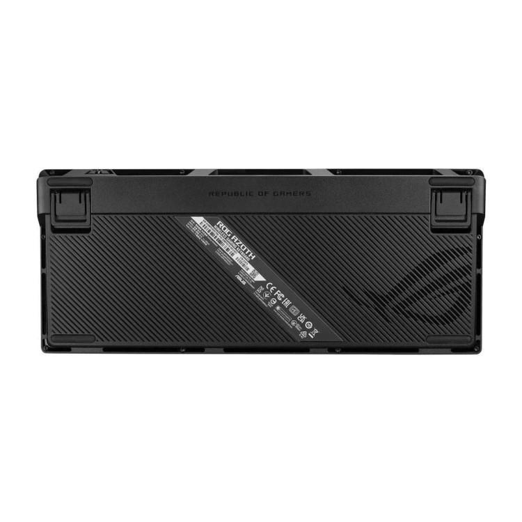 ASUS ROG Azoth 75 Wireless DIY Custom Gaming Keyboard, OLED display, Gasket-Mount, Three-Layer Dampening, Hot-Swappable Pre-lubed ROG