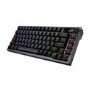 ASUS ROG Azoth 75 Wireless DIY Custom Gaming Keyboard, OLED display, Gasket-Mount, Three-Layer Dampening, Hot-Swappable Pre-lubed ROG