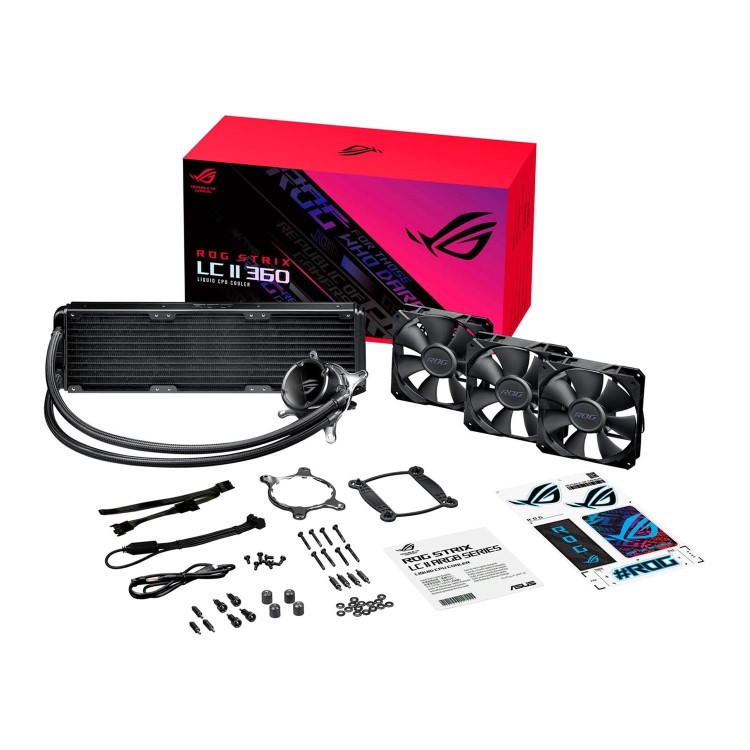 Asus ROG Strix LC II 360 Gaming RGB 360mm 2500rpm Liquid CPU Cooler