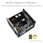 ASUS TUF Gaming 1000W Fully Modular 80 PLUS Gold Power Supply