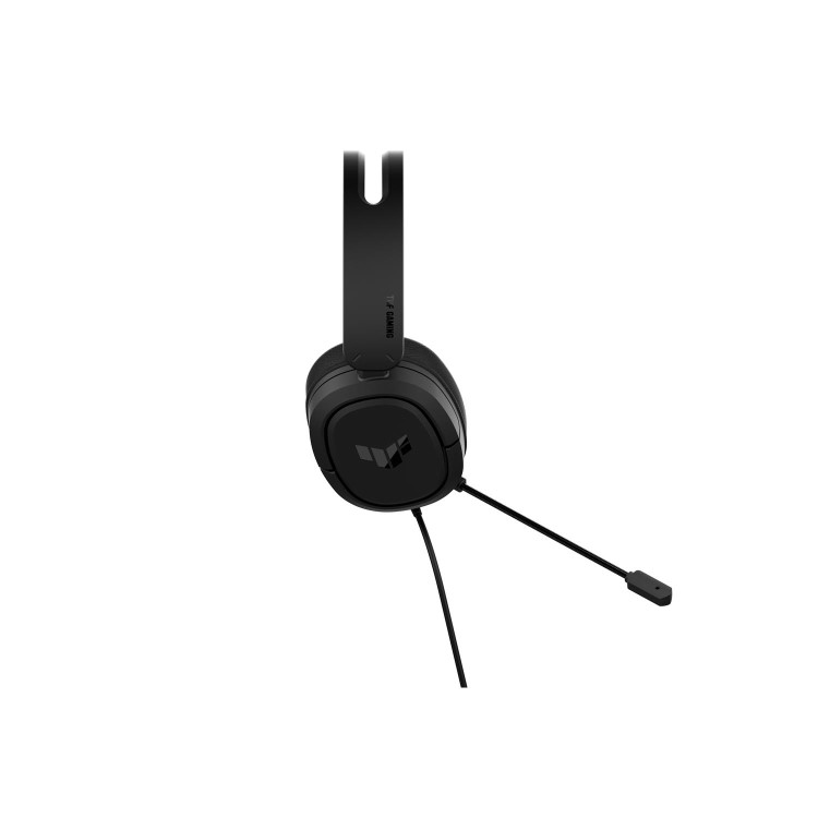 ASUS TUF Gaming H1 Wired Headset (Discord Certified Mic, 7.1 Surround Sound, 40mm Drivers, 3.5mm, Lightweight, For PC, Switch, PS4, PS5, XBOX One, XBOX Series X | S, and Mobile Devices)- Black