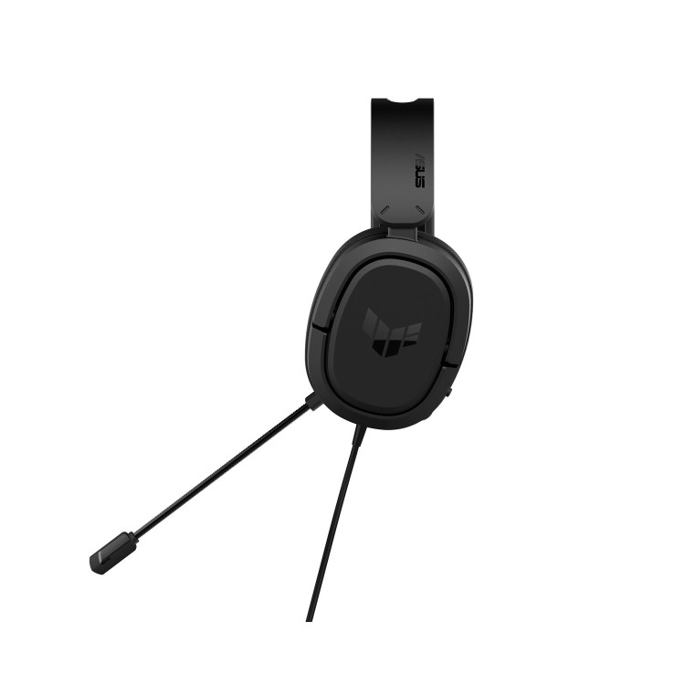 ASUS TUF Gaming H1 Wired Headset (Discord Certified Mic, 7.1 Surround Sound, 40mm Drivers, 3.5mm, Lightweight, For PC, Switch, PS4, PS5, XBOX One, XBOX Series X | S, and Mobile Devices)- Black