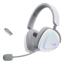 90YH03W0-BHUA10 ASUS ROG Delta II Wireless Gaming Headset (50mm Titanium Drivers, ROG SpeedNova, 10mm Super-Wideband Mic, 153-HR Battery, DualFlow Audio, BT, 2.4GHz, 3.5mm, For PC, Switch, PS4, PS5, Xbox)- Black