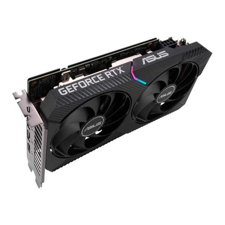 Asus NVIDIA Dual GeForce RTX 3060 V2 12G 1867MHz GDDR6 OC Graphics Card