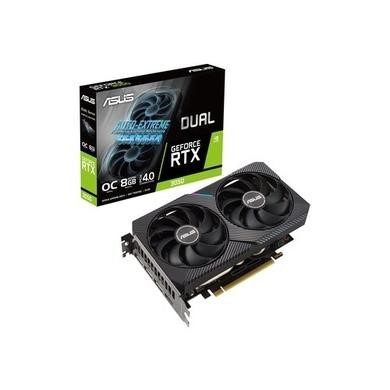 Asus NVIDIA Dual GeForce RTX 3050 8GB 1852MHz GDDR6 OC Graphics Card