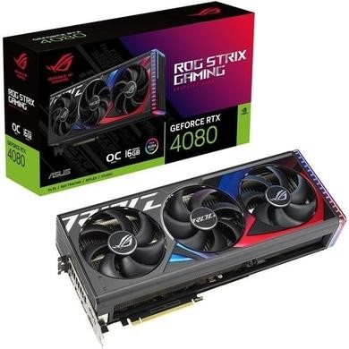 Asus NVIDIA ROG Strix GeForce RTX 4080 16GB 2655MHz GDDR6X OC Graphics Card