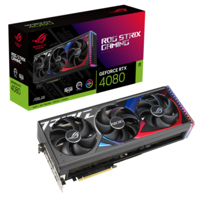 Asus NVIDIA ROG Strix GeForce RTX 4080 16GB 2505MHz GDDR6X Graphics Card