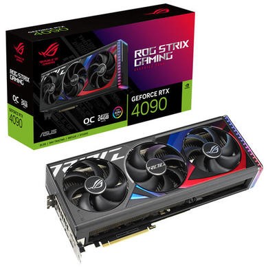 Asus NVIDIA ROG STRIX GeForce RTX 4090 24GB 2610MHz GDDR6X Graphics Card