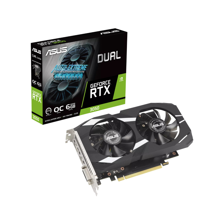 ASUS GeForce RTX 3050 6GB GDDR6 Graphics Card