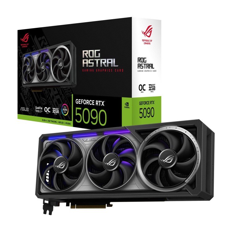 ASUS ROG Astral NVIDIA GeForce RTX 5090 32GB GDDR7 OC Edition Graphics Card