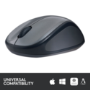 Logitech M235 Wireless Mouse Grey