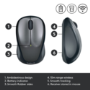 Logitech M235 Wireless Mouse Grey