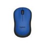 Logitech M220 Ambidextrous Wireless Silent Mouse in Blue