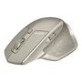 Logitech MX Master - Mouse - laser - 5 buttons - wireless - Bluetooth 2.4 GHz - USB wireless receiver - stone
