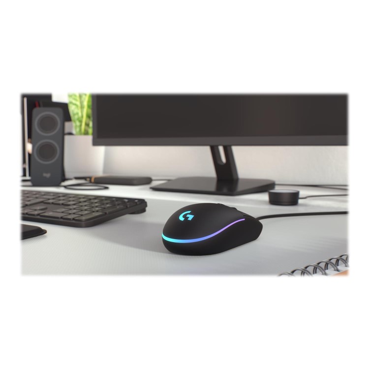 Logitech G203 Lightsync Gaming Mouse Black