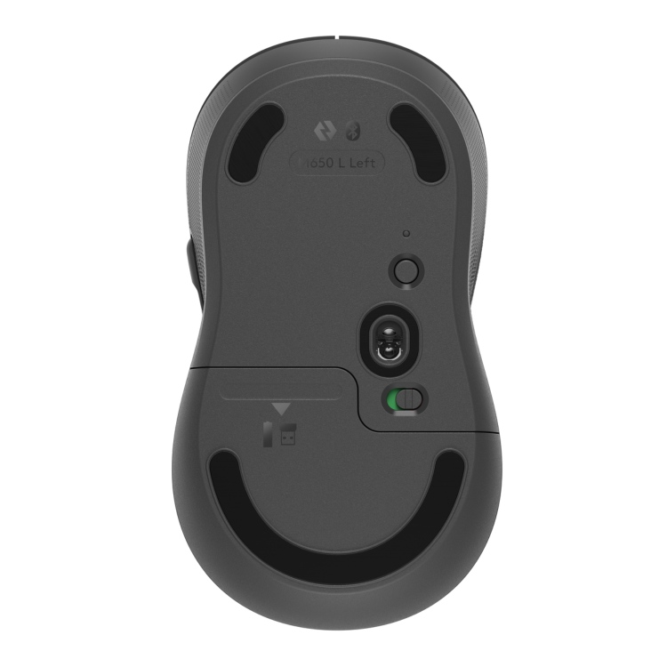 Logitech Signature M650 Wireless Optical Left Handed Mouse Grey