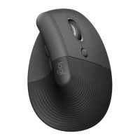 Logitech Lift Vertical Ergonomic Wireless Mouse Graphite Logitech Lift Vertical Ergonomic Wireless Mouse Graphite