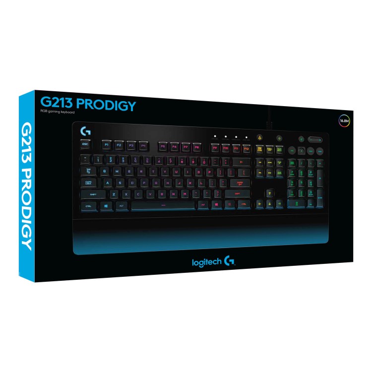Logitech G213 Prodigy RGB Gaming Backlit Keyboard