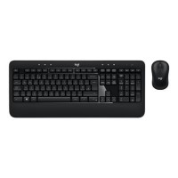 Logitech Advanced Wireless Keyboard and Mouse Combo Black Logitech Advanced Wireless Keyboard and Mouse Combo Black