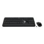Logitech Advanced Wireless Keyboard and Mouse Combo Black