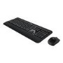 Logitech Advanced Wireless Keyboard and Mouse Combo Black