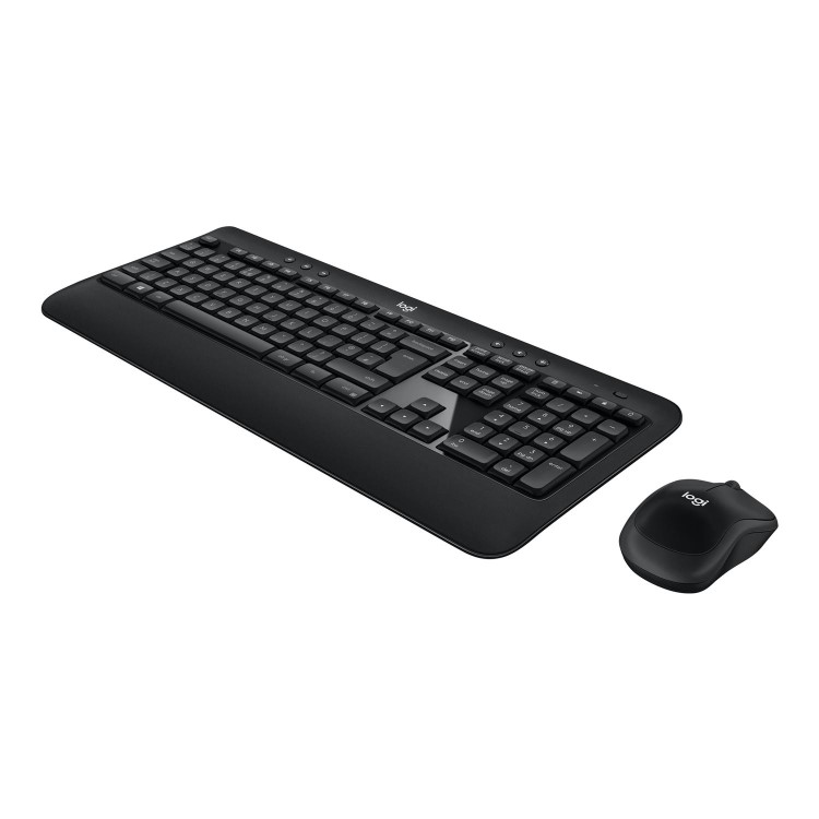 Logitech Advanced Wireless Keyboard and Mouse Combo Black