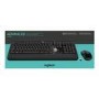 Logitech Advanced Wireless Keyboard and Mouse Combo Black