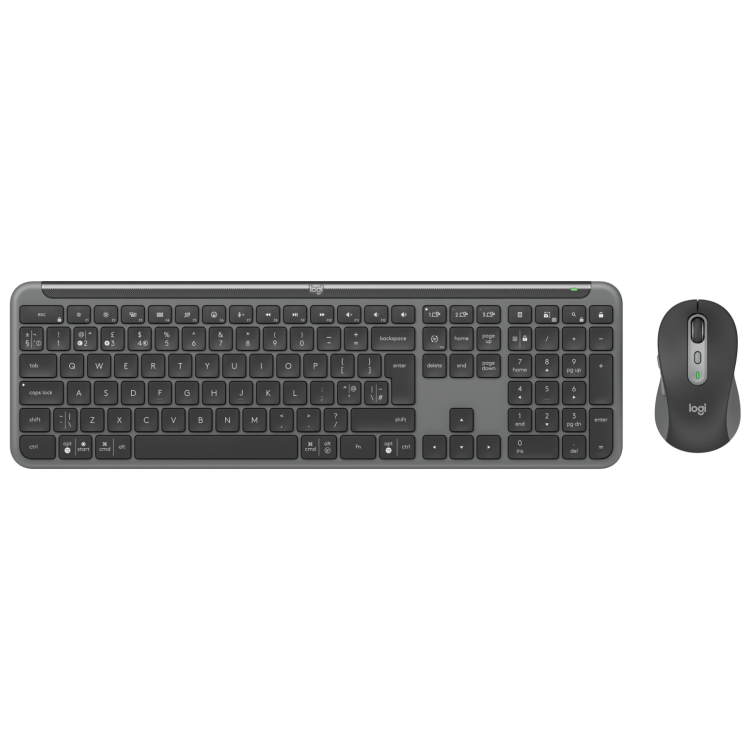Logitech Signature Slim Combo MK950 Wireless Keyboard Graphite