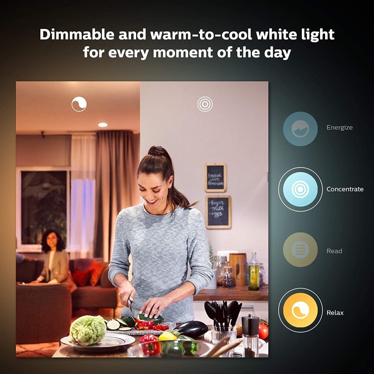 Philips Hue White Ambiance B22 Twin Pack