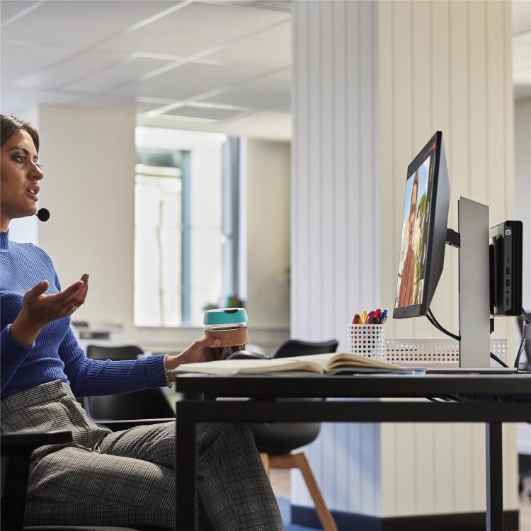 HP Pro Mini 400 G9 Core i7-14700T 16GB RAM 1TB SSD Windows 11 Pro Black