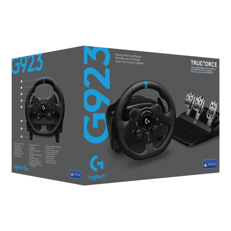Logitech G923 Racing Wheel and Pedals