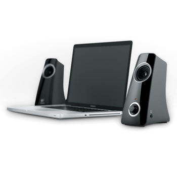 Logitech Z320 Portable Speaker System - Black