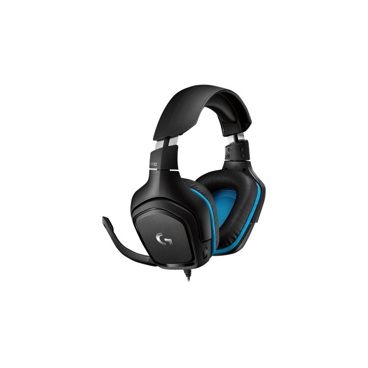 Logitech G432 Gaming Headset Leatherette - EMEA