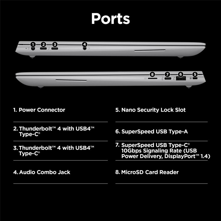 ZBook Studio 16 inch G11 Mobile Workstation PC  - Data Science, 16", Windows 11 Pro, Intel Core™ Ultra 9, 64GB RAM, 1TB SSD, NVIDIA RTX™ 3000 Ada, WQUXGA