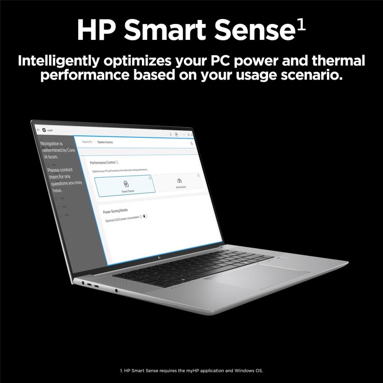 ZBook Studio 16 inch G11 Mobile Workstation PC  - Data Science, 16", Windows 11 Pro, Intel Core™ Ultra 7, 32GB RAM, 1TB SSD, RTX™ 1000 Ada, WUXGA
