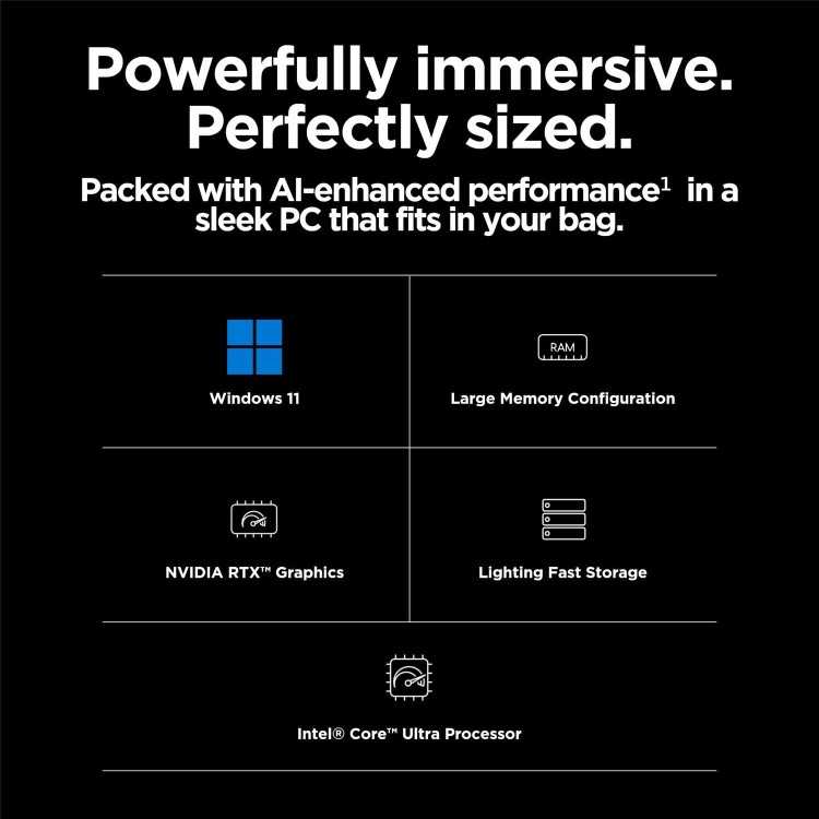 ZBook Studio 16 inch G11 Mobile Workstation PC  - Data Science, 16", Windows 11 Pro, Intel Core™ Ultra 7, 32GB RAM, 1TB SSD, RTX™ 1000 Ada, WUXGA