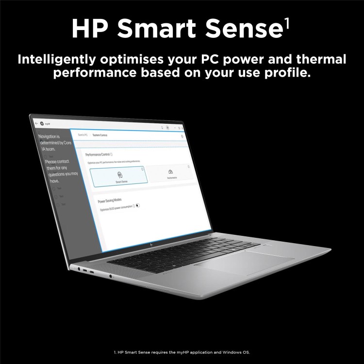 ZBook Studio 16 inch G11 Mobile Workstation PC  - Data Science, 16", Windows 11 Pro, Intel Core™ Ultra 7, 32GB RAM, 1TB SSD, RTX™ 1000 Ada, WUXGA