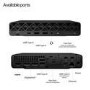 HP EliteDesk 8 Mini G1a AI AMD Ryzen AI 5 340 32GB RAM 1TB SSD Windows 11 Pro Mini PC