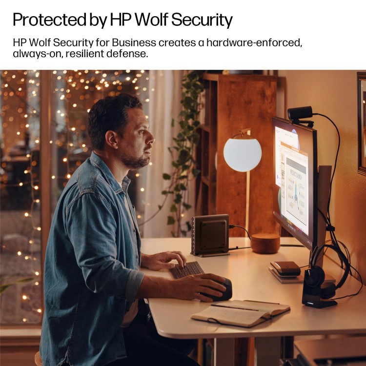 EliteDesk 8 Mini G1a Desktop Next Gen AI PC, Windows 11 Pro, AMD Ryzen™ AI 7, 32GB RAM, 1TB SSD