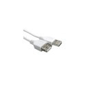 99CDL2-020FD-WT OEM 25cm USB-A 2.0  Female To A-Male White Cable