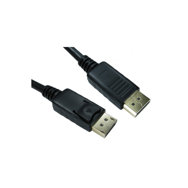Buy It Direct DP M to M - 1m - DisplayPort Cable with Locking 20 Pin Connector
