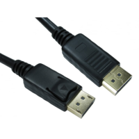 OEM 3 Meter M to M DisplayPort Cable with Locking 20 Pin Connector Black OEM 3 Meter M to M DisplayPort Cable with Locking 20 Pin Connector Black