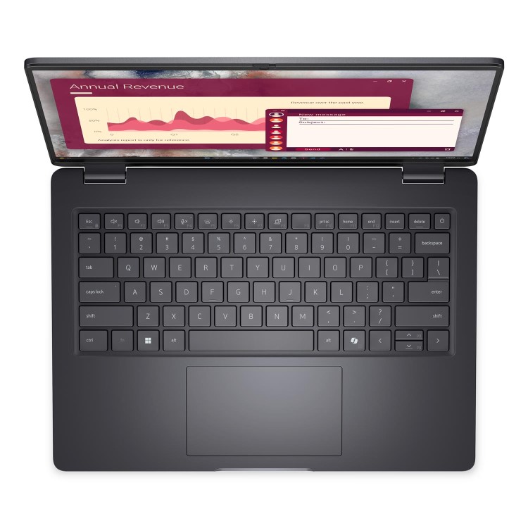 Intel Core Ultra 7 255U (12MB Cache), 16GB DDR5-SDRAM, 512GB SSD, 14" Full HD+ 1920 x 1200 IPS, Intel Graphics, LAN, WLAN, Webcam, Windows 11 Pro 64-bit