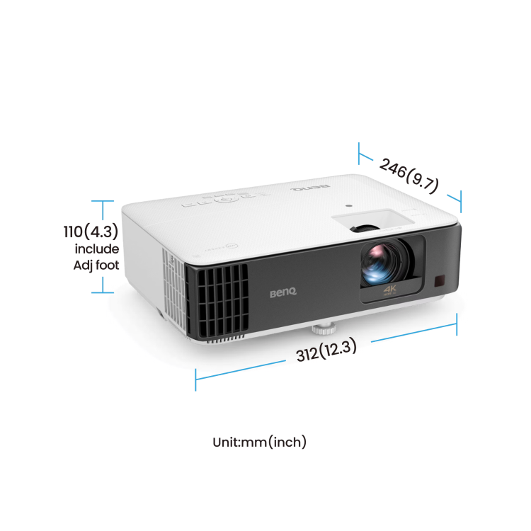 BenQ TK700ST 4K HDR Short Throw Casual Gaming DLP Projector