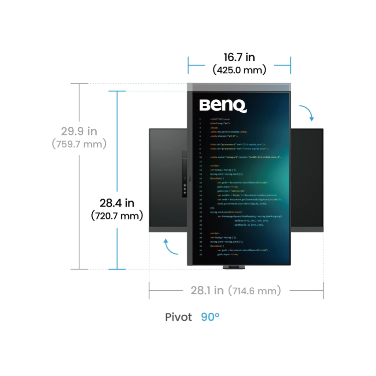 BenQ RD320UA 32" IPS 4K UHD USB-C Programming Monitor