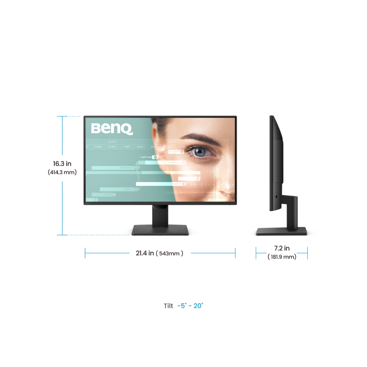 BenQ GW2490P 24" IPS Full HD 120Hz Eye-Care Monitor