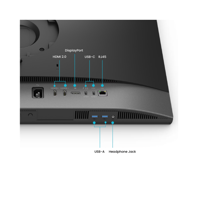 BenQ PD2770U 27" IPS 4K UHD Colour Management for Graphic Design & Video Editing Monitor